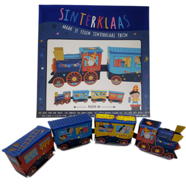 Maak je eigen Sinterklaas Trein