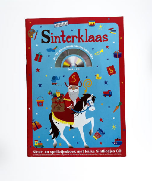 Sint Kleur en activiteitboek met CD B560