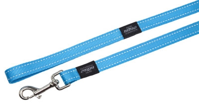 Rogz For Dogs Fanbelt Lijn Turquoise 20 MMX1,4 MTR