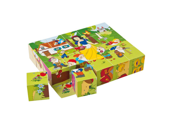 Woody blokkenpuzzel sprookjes 90247