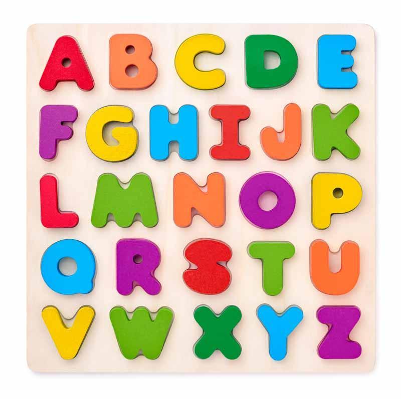 Woody leer puzzel alfabet 90634