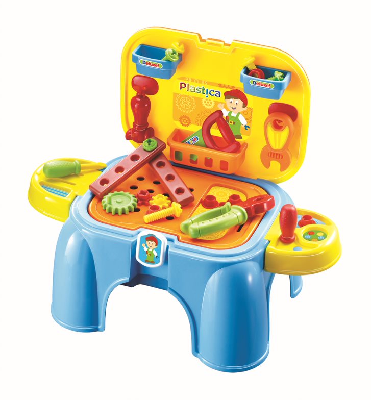Plastica Gereedschapset en stoel 91610