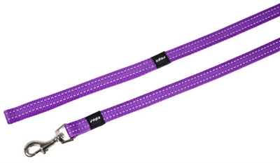 Rogz For Dogs Snake Long Lijn Paars 16 MMX1,8 MTR