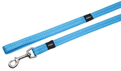 Rogz For Dogs Snake Long Lijn Turquoise 16 MMX1,8 MTR