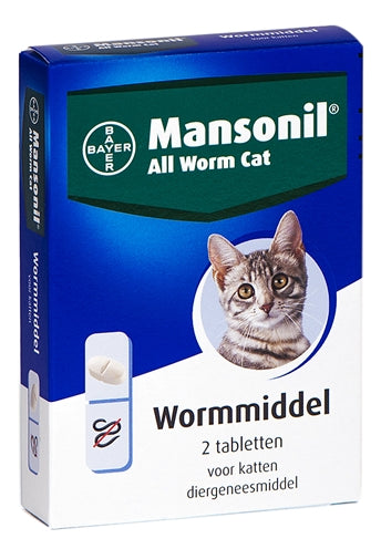 Mansonil Kat All Worm Tabletten 2 ST