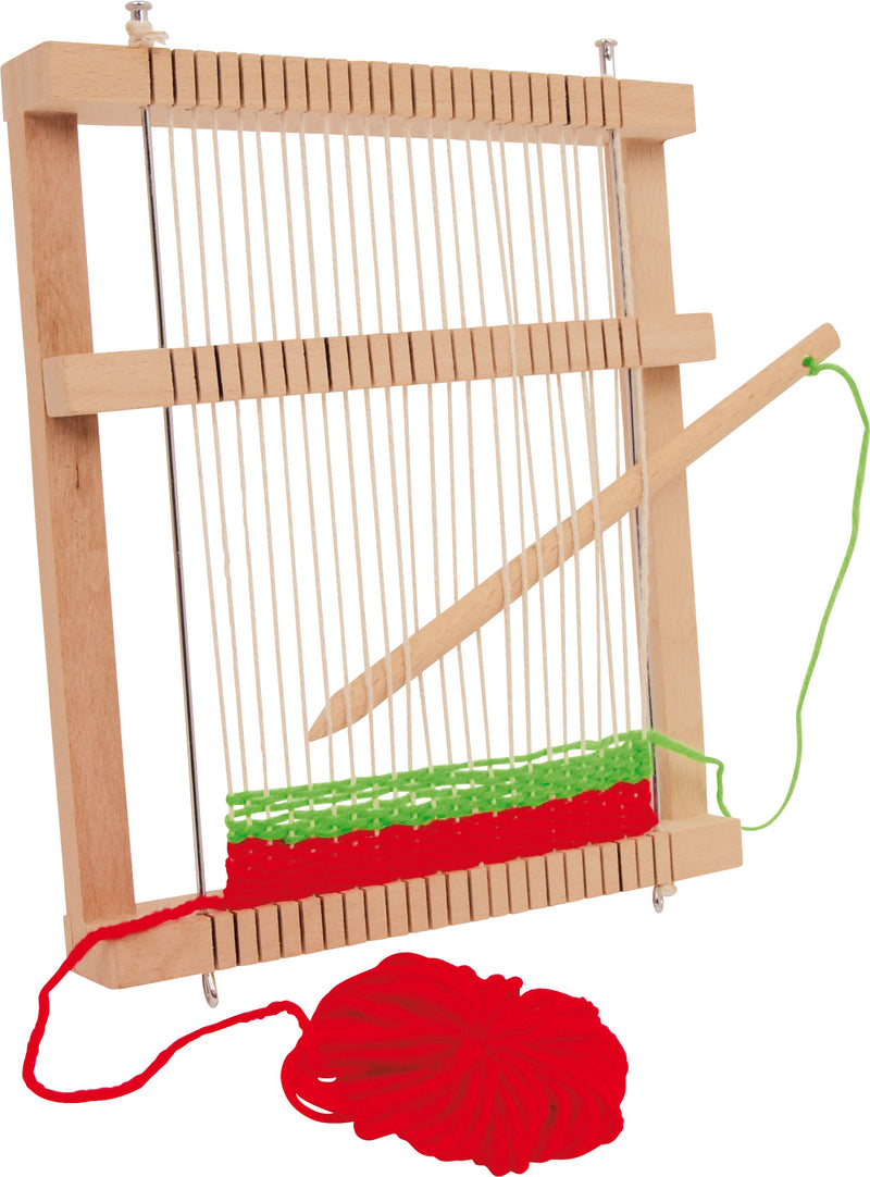 Small Foot - Houten Weefgetouw Compact, 6dlg.