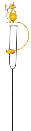 Metalen Staaf "Hoppende Kat"