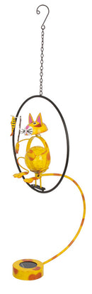 Metalen Staaf "Hoppende Kat"