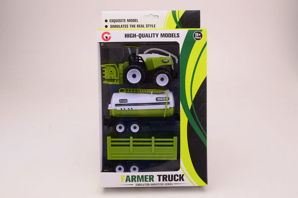 Farmer tractor speelset 3-delig