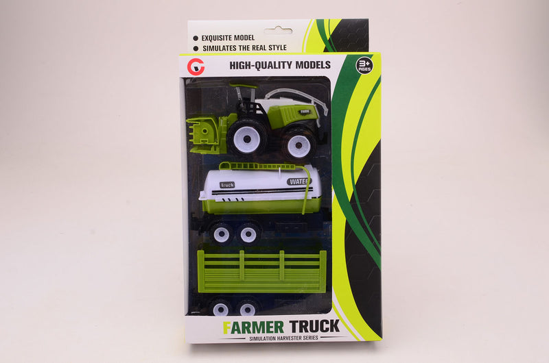 Farmer tractor speelset 3-delig