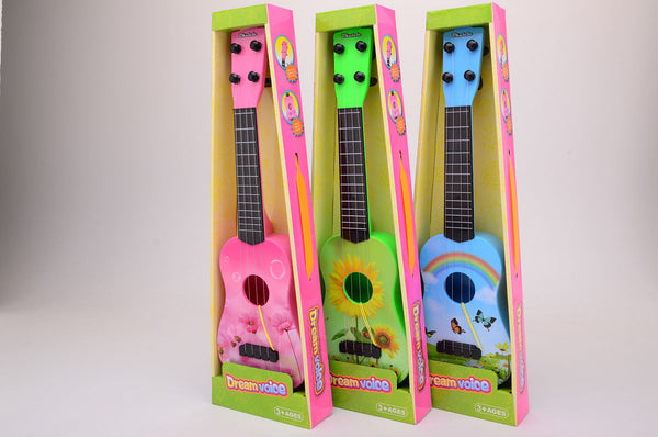 Gitaar  3 ass. 42cm in doos