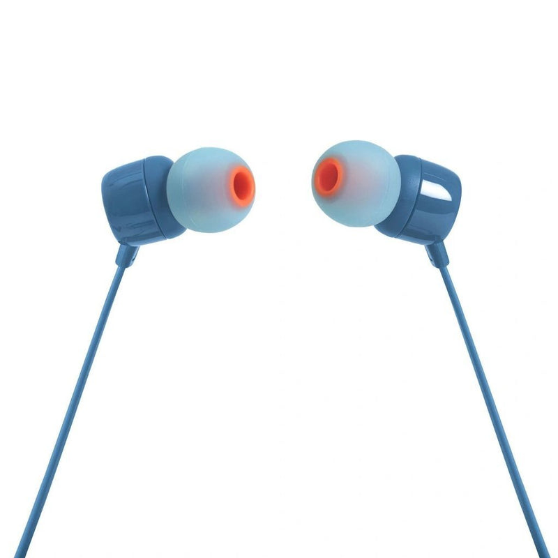 JBL T110 Tune In-Ear Hoofdtelefoon Blauw