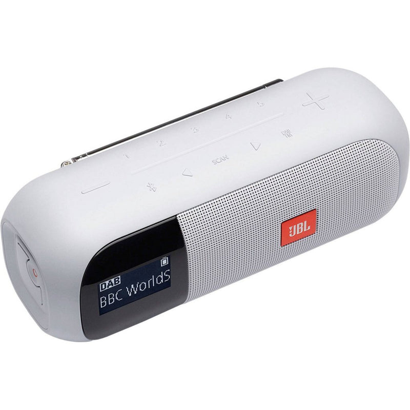 JBL Tuner 2 Draagbare DAB/DAB+/FM Radio met Bluetooth Wit