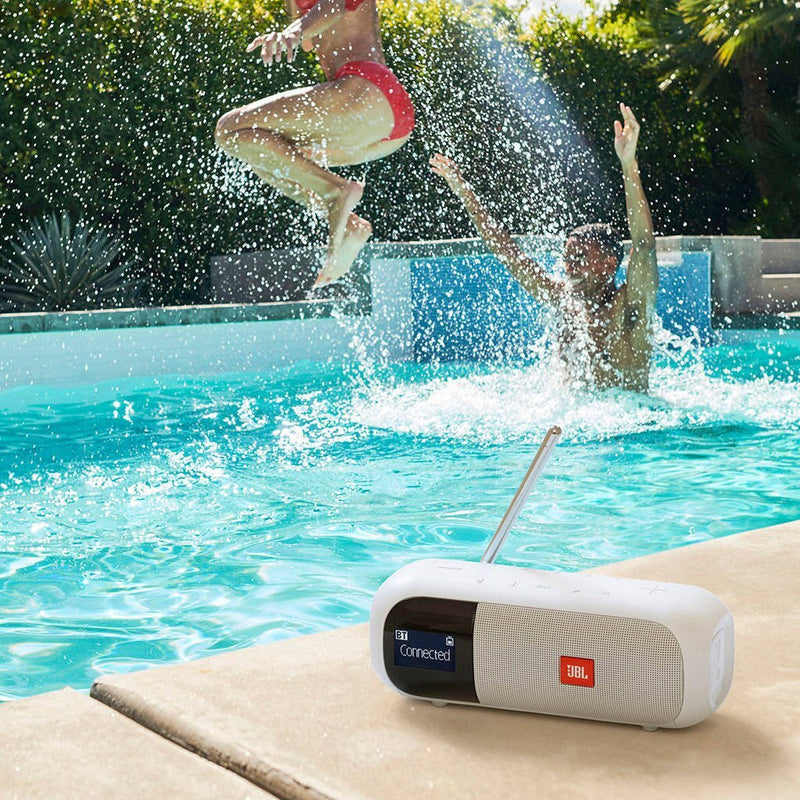 JBL Tuner 2 Draagbare DAB/DAB+/FM Radio met Bluetooth Wit
