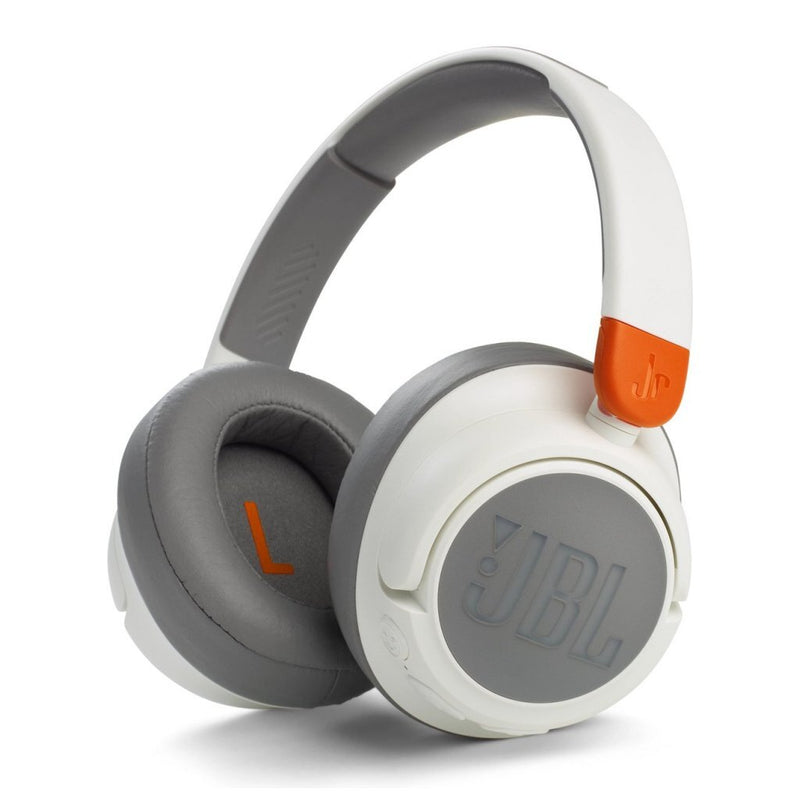 JBL JR 460NC Draadloze Hoofdtelefoon Wit/Grijs/Oranje