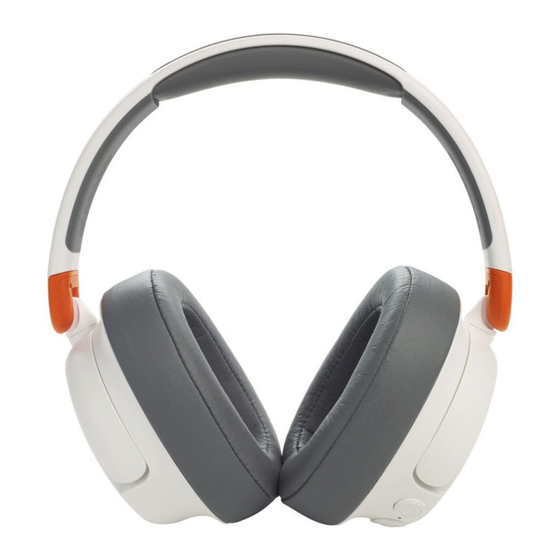 JBL JR 460NC Draadloze Hoofdtelefoon Wit/Grijs/Oranje