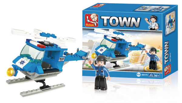 Sluban M38-B0175 Town Politiehelikopter