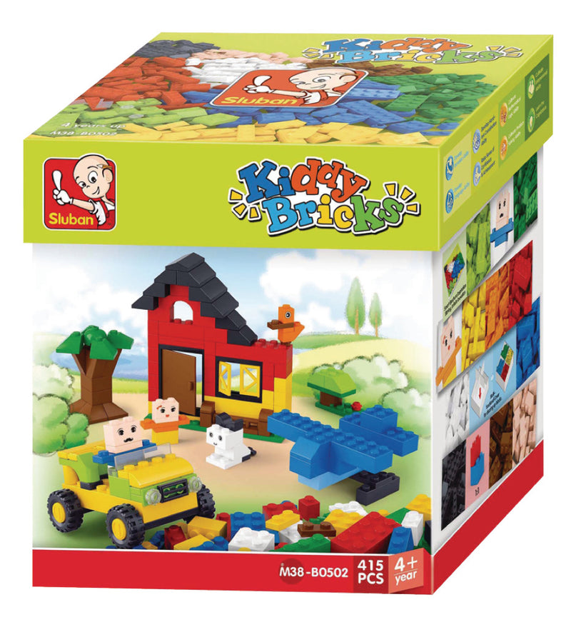 Sluban M38-B0502 Kiddy Bricks Basisbouwsteentjes 415 Steentjes