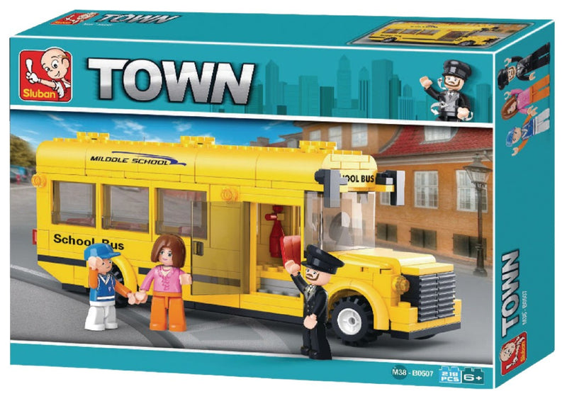 Sluban M38-B0507 Schoolbus 219-delig