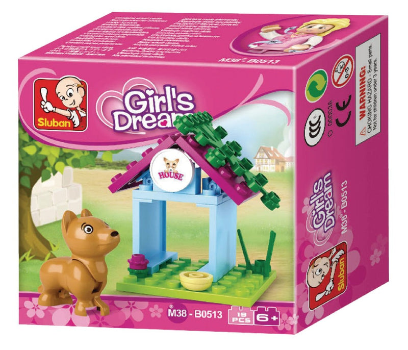Sluban M38-B0513 Girls Dream Hondenhok