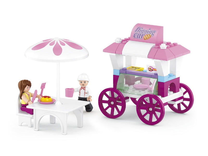 Sluban M38-B0522 Eetstalletje 78-delig