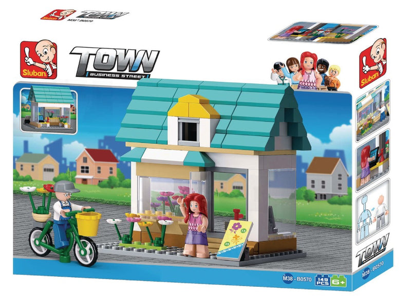 Sluban M38-B0570 Town Flower Shop