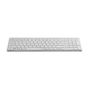 Rapoo E9700M Draadloos Multimode Toetsenbord Blade Compact Wit QWERTY US
