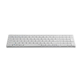 Rapoo E9700M Draadloos Multimode Toetsenbord Blade Compact Wit QWERTY US
