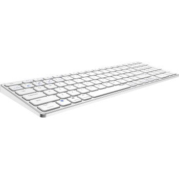 Rapoo E9700M Draadloos Multimode Toetsenbord Blade Compact Wit QWERTY US