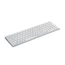 Rapoo E9700M Draadloos Multimode Toetsenbord Blade Compact Wit QWERTY US