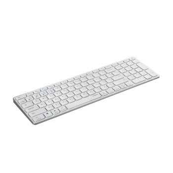 Rapoo E9700M Draadloos Multimode Toetsenbord Blade Compact Wit QWERTY US