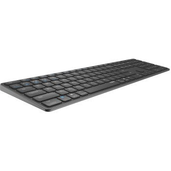 Rapoo E9800M Draadloos Multimode Toetsenbord Blade Full Size,donkergri QWERTY US