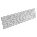 Rapoo E9800M Draadloos Multimode Toetsenbord Blade Full Size Wit QWERTY US
