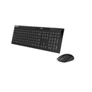 Rapoo 8210M Draadloos Multimode Desktop Combo Toetsenbord-muisset,QWERTY US,zwart
