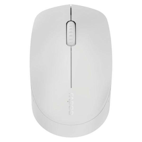 Rapoo M100 Silent Stille Multimodus Draadloze Optische Muis Lichtgrijs