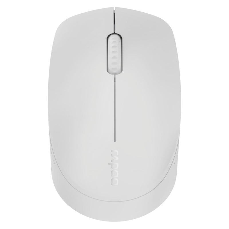 Rapoo M100 Silent Stille Multimodus Draadloze Optische Muis Lichtgrijs