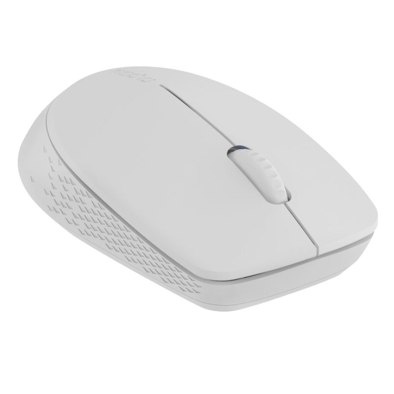 Rapoo M100 Silent Stille Multimodus Draadloze Optische Muis Lichtgrijs