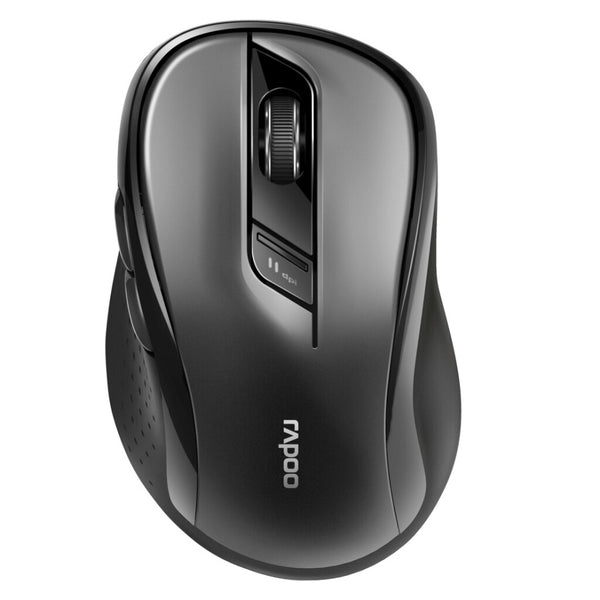 Rapoo M500 Silent Stille Multimodus Draadloze Optische Muis Zwart