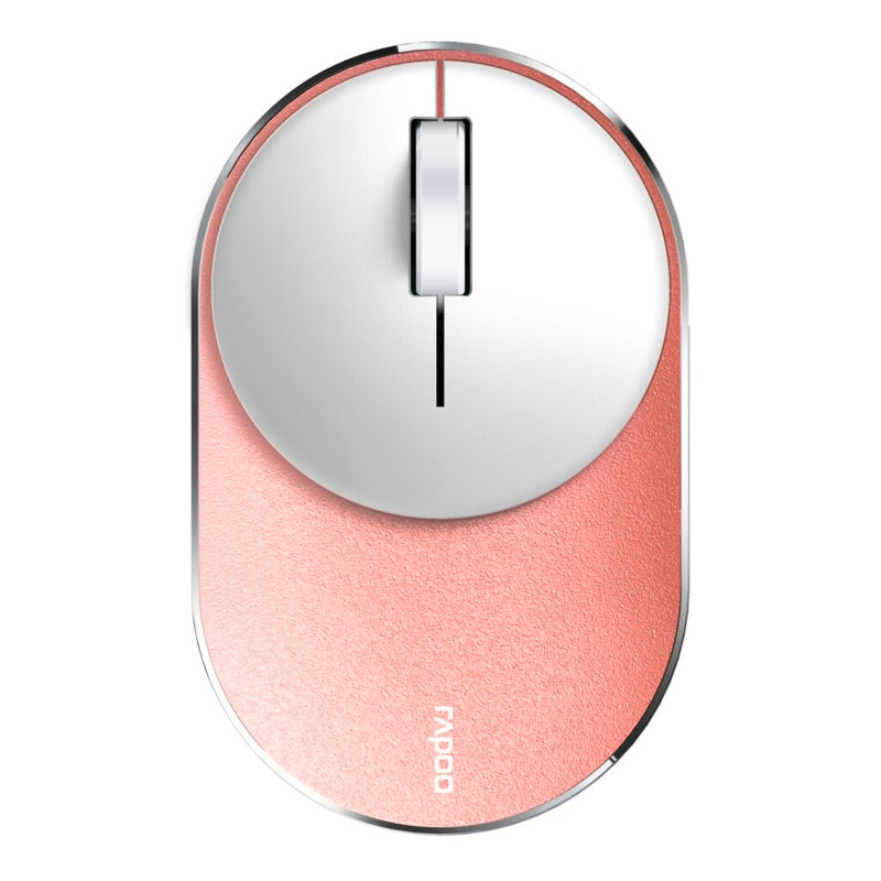 Rapoo M600 Mini Silent Multimodus Draadloze Optische Muis Rose Gold