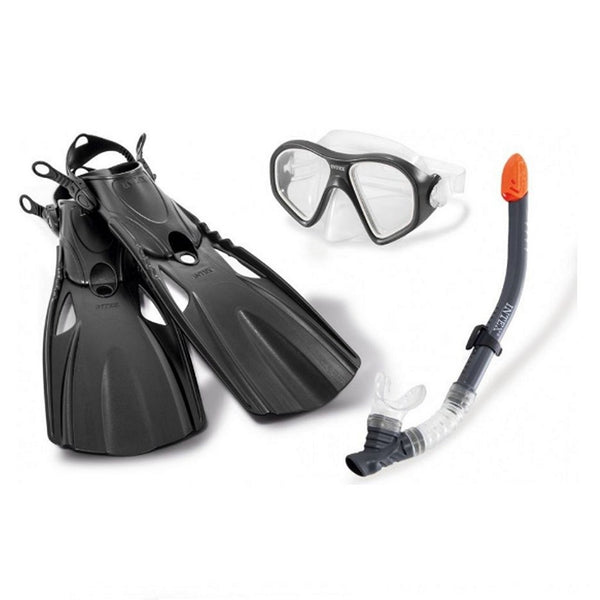 Intex 55657 Aquaflow Sport Reef Rider Zwemset 41-45 Grijs/Zwart