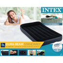 Intex 64141 Pillow Rest Classic Twin 1-Persoons Luchtbed 191x99x25 cm Zwart