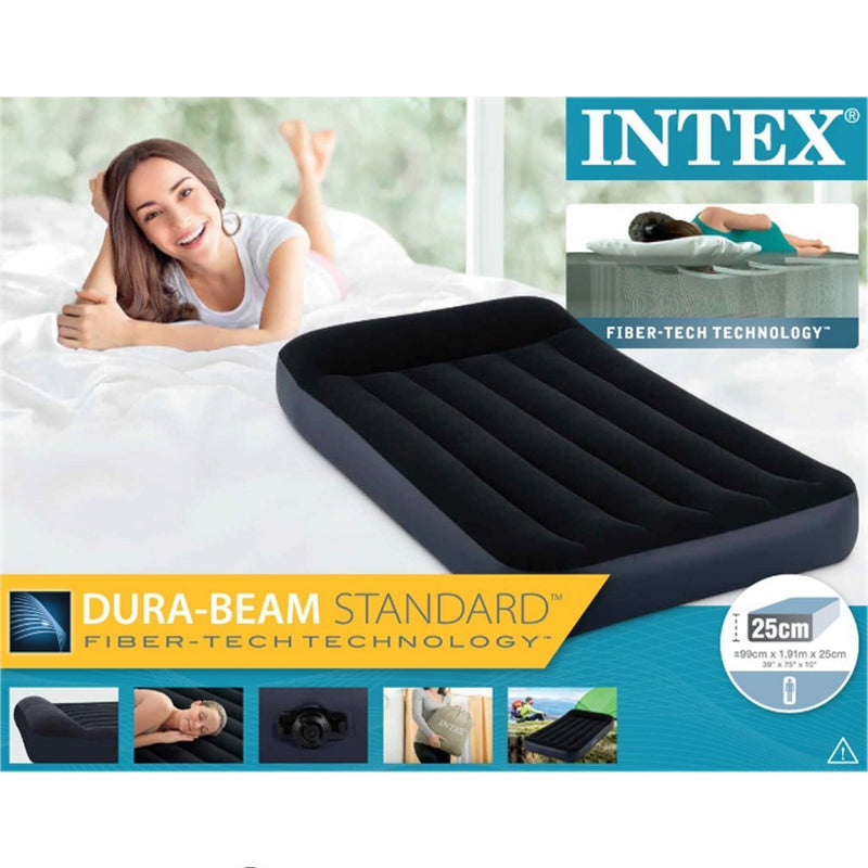 Intex Pillow Rest luchtbed - eenpersoons 64141