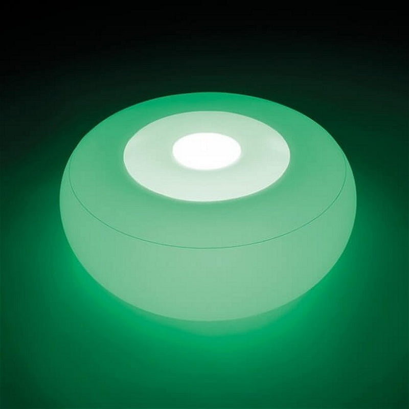 Intex opblaasbare LED poef 68697