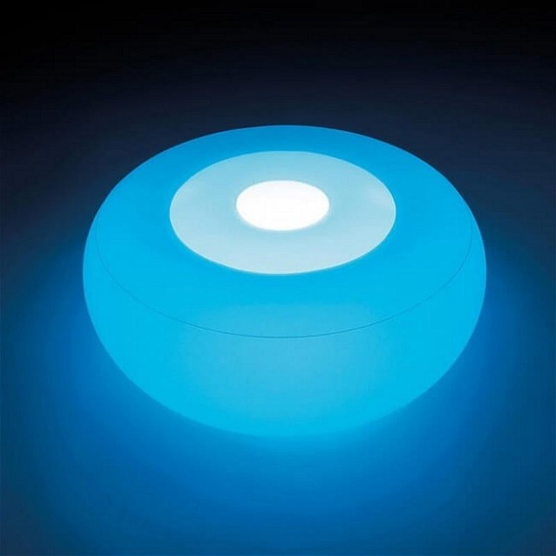 Intex opblaasbare LED poef 68697