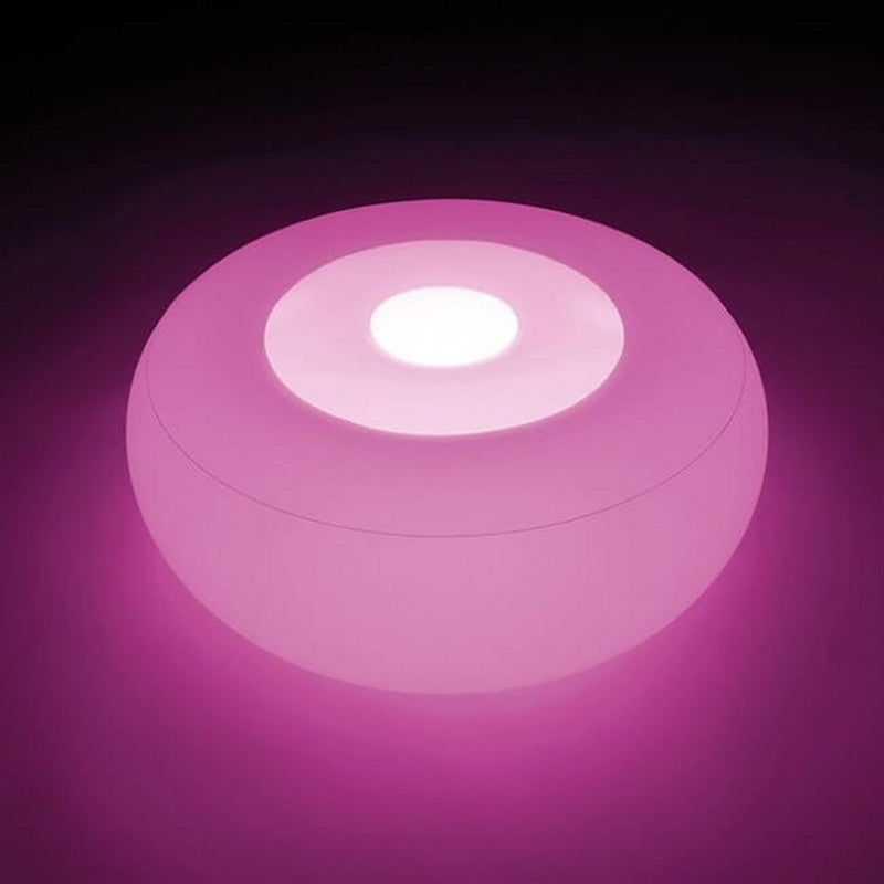 Intex opblaasbare LED poef 68697