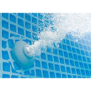 Intex 26720GN Prism Frame Zwembad 427x107 cm + Filterpomp en Trap + Accessoires Grijs