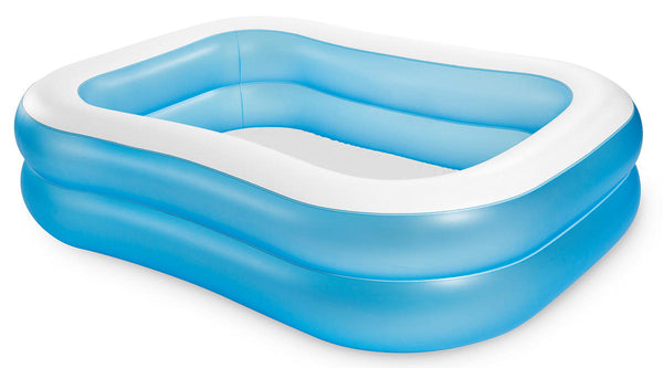 Intex 57180NP Wet Set Collection Family Pool Opblaaszwembad 203x152x48 cm Blauw/Wit