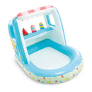 Opblaasbaar ijscokraam speelhuisje 48672NP