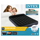 Intex 64148 Pillow Full 2-Persoons Luchtbed 137x191x25 cm Zwart