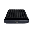 Intex 64150 Dura-Beam 2-Persoons Luchtbed + Ingebouwde Pomp 152x203x25 cm Zwart
